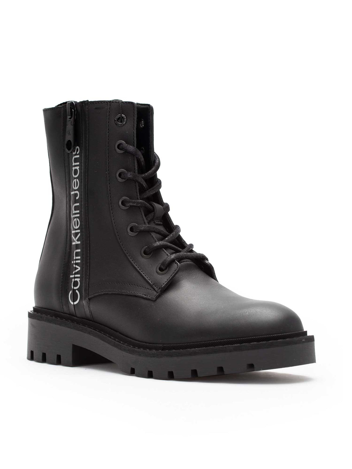Calvin Klein Jeans Боти COMBAT MID LACEUP BOOT