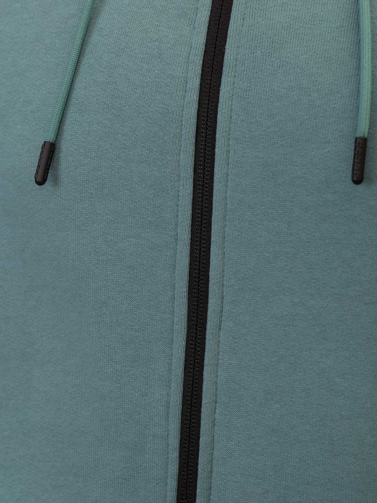 GUESS Суитшърт ALDWIN ZIP HOODED SWEATSHIRT