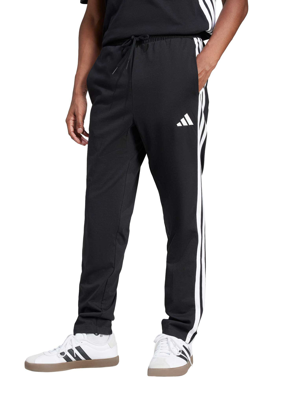 ADIDAS SPORTSWEAR Спортно долнище Essentials 3-Stripes Single Jersey