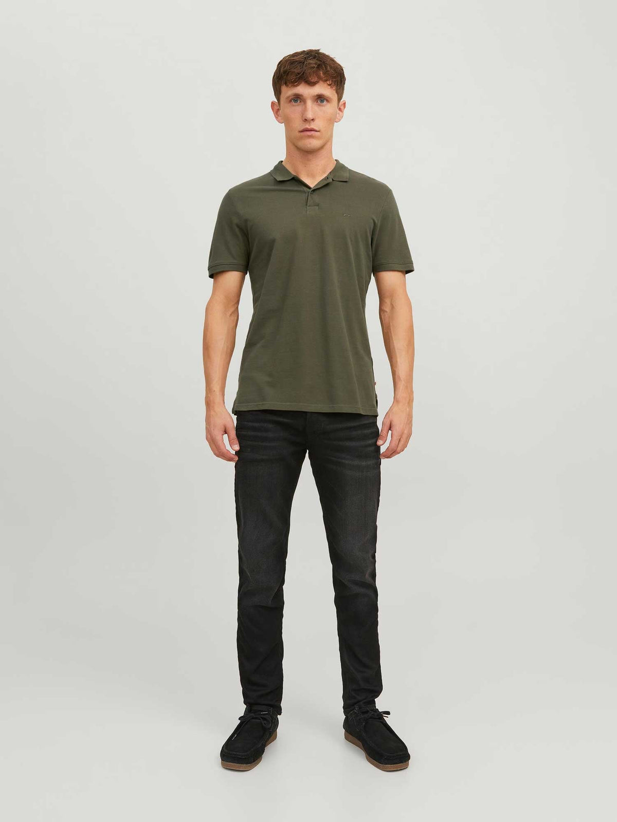 JACK & JONES Тениска JJEBASIC POLO SS NOOS