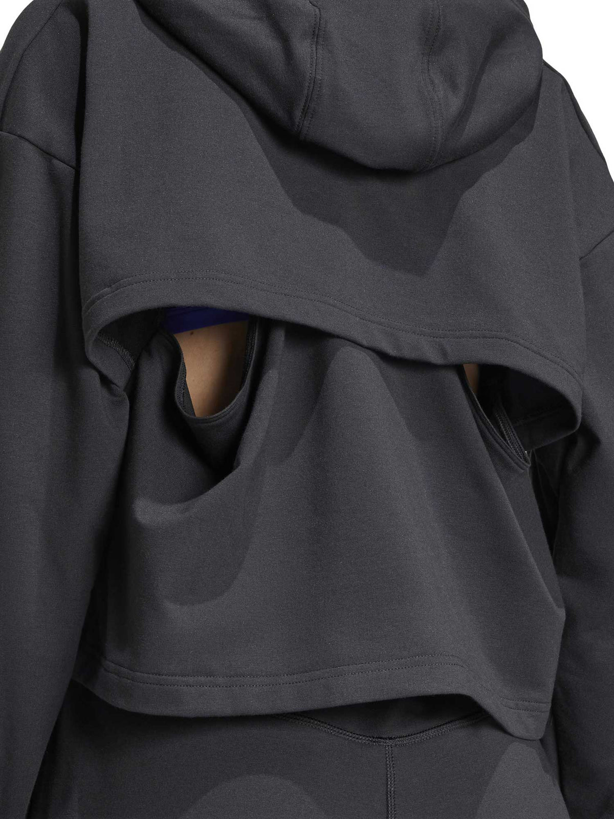 ADIDAS PERFORMANCE Суитшърт Power Loose Fit Back-Ventilation Hoodie