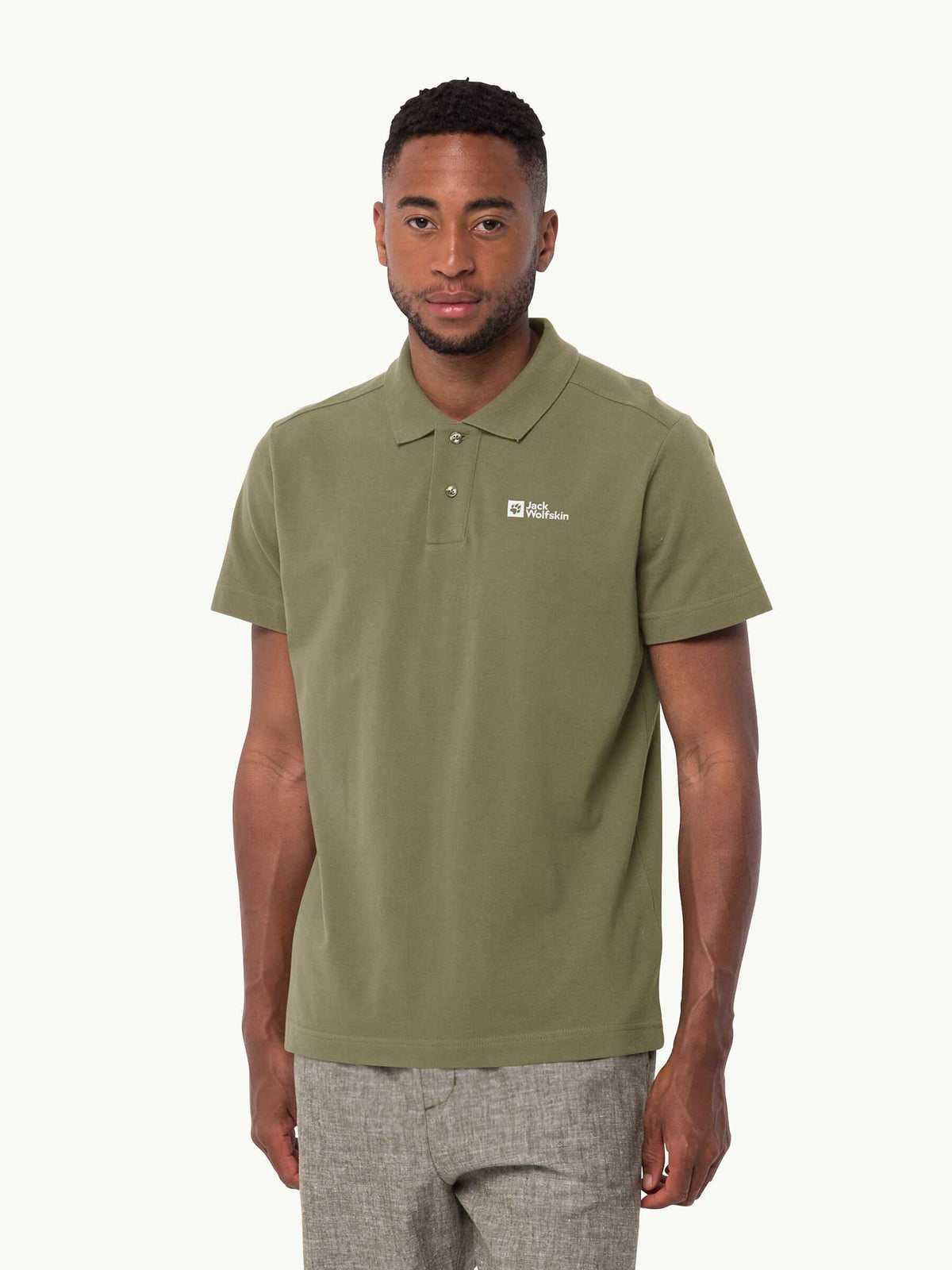 JACK WOLFSKIN Тениска ESSENTIAL POLO M