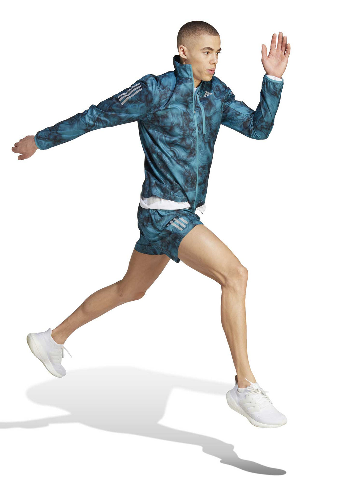 ADIDAS PERFORMANCE Спортно горнище Own the Run Allover