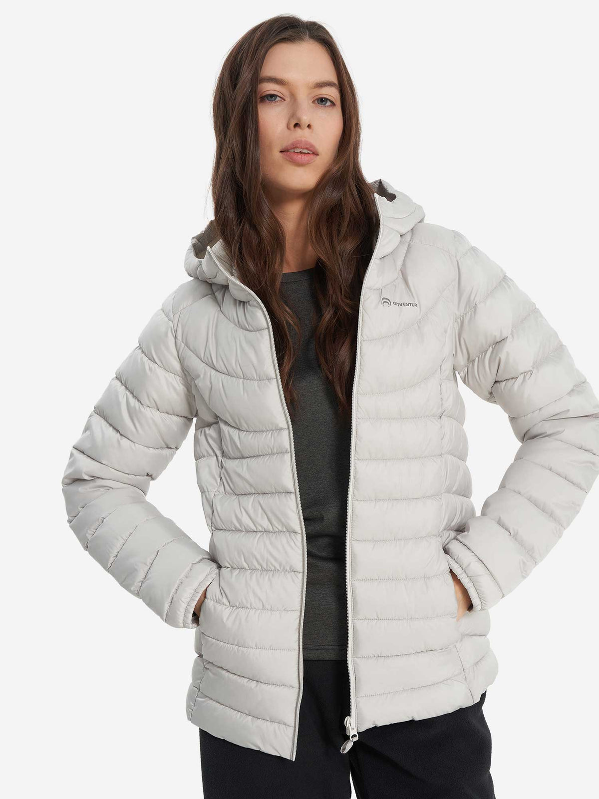 OUTVENTURE Яке Lighweight Women's Fake Down Jacket