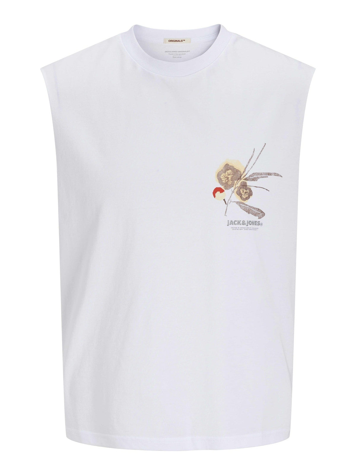 JACK & JONES Тениска JORALMERIA SLEEVELESS TEE SS CREW NECK
