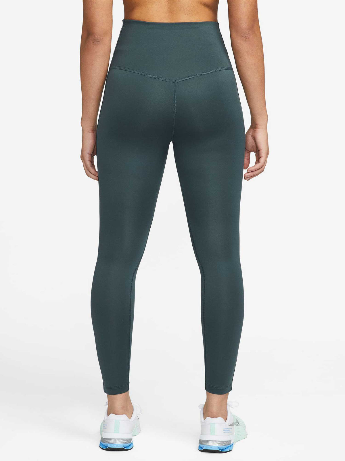 NIKE Клин W NK ONE TF HR 7/8 TIGHT MTLC
