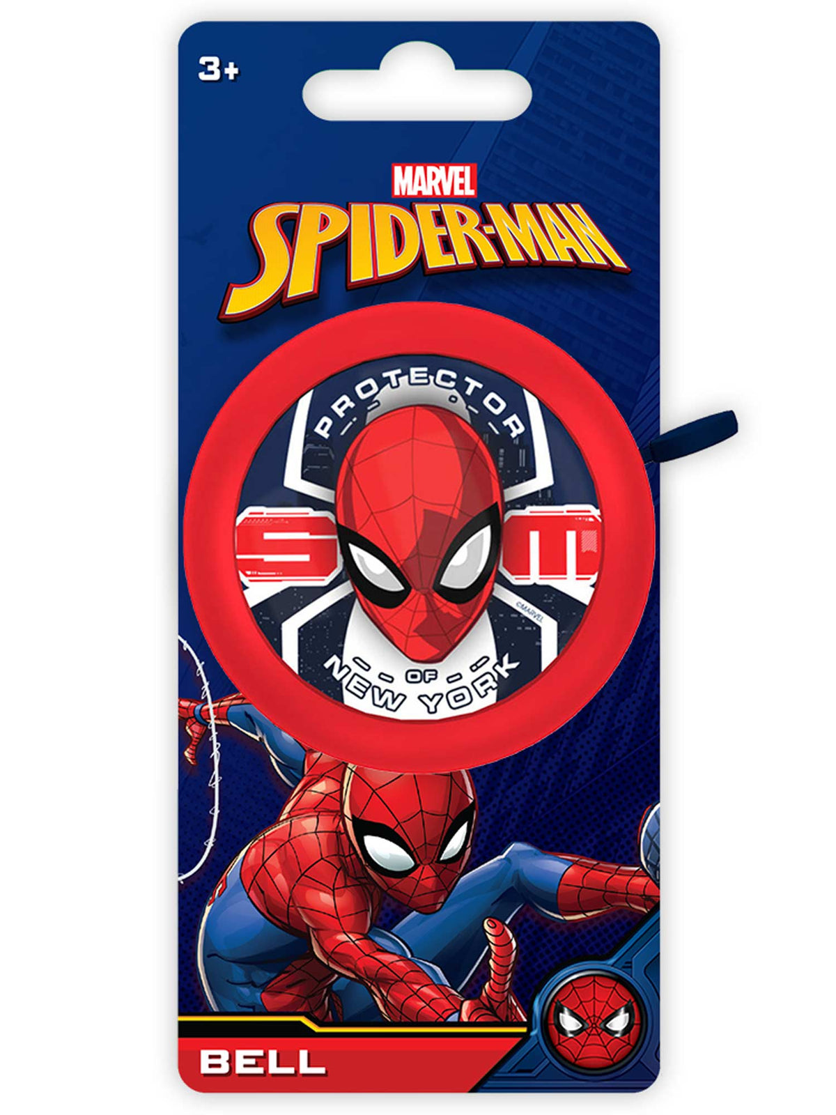 KIDS MOVIE HEROES Метален звънец SPIDER MAN