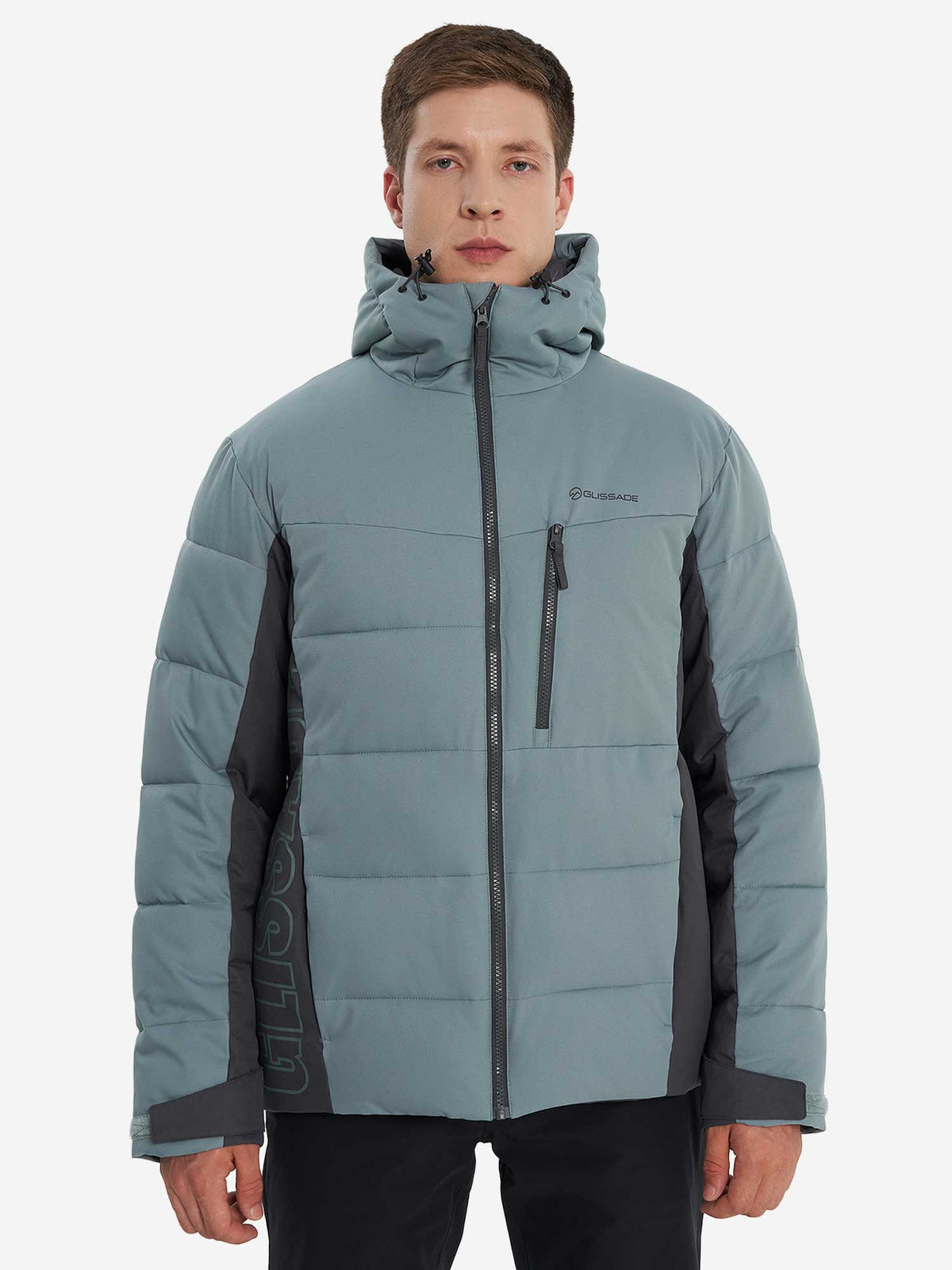 GLISSADE Ски яке Men's Faux Down jacket