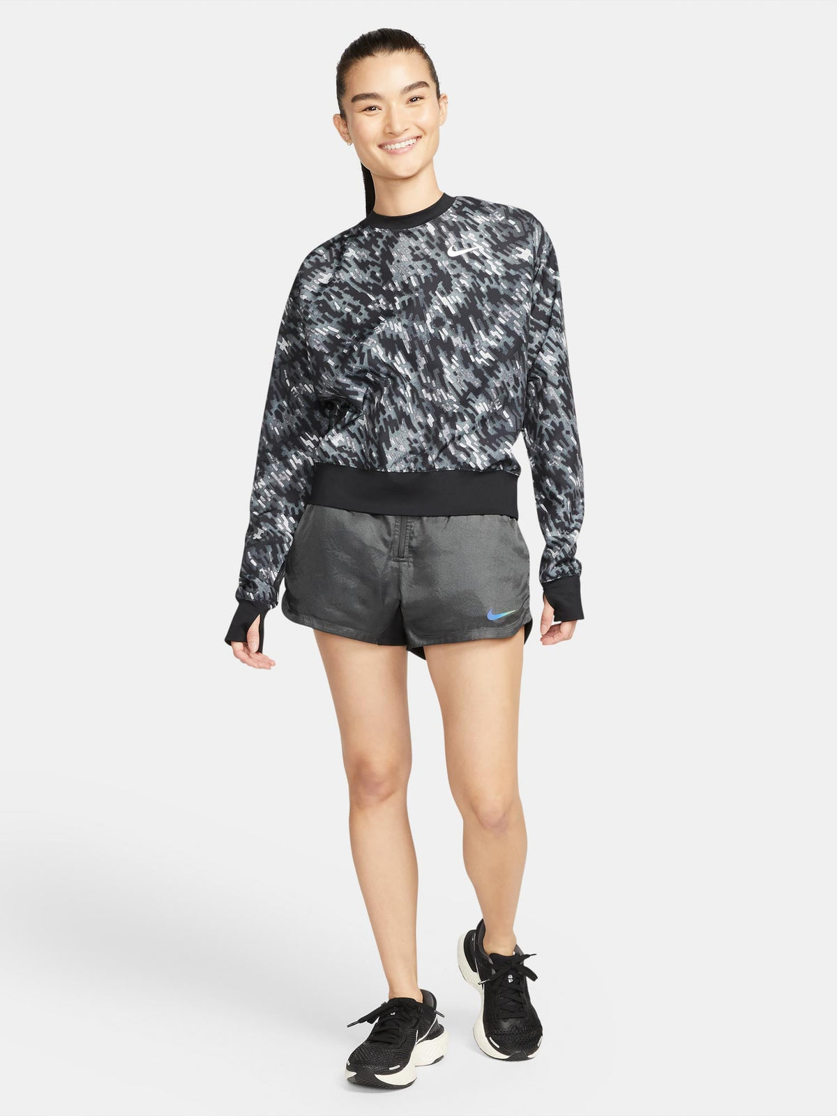 NIKE Блуза W DF PACER SSNL NV