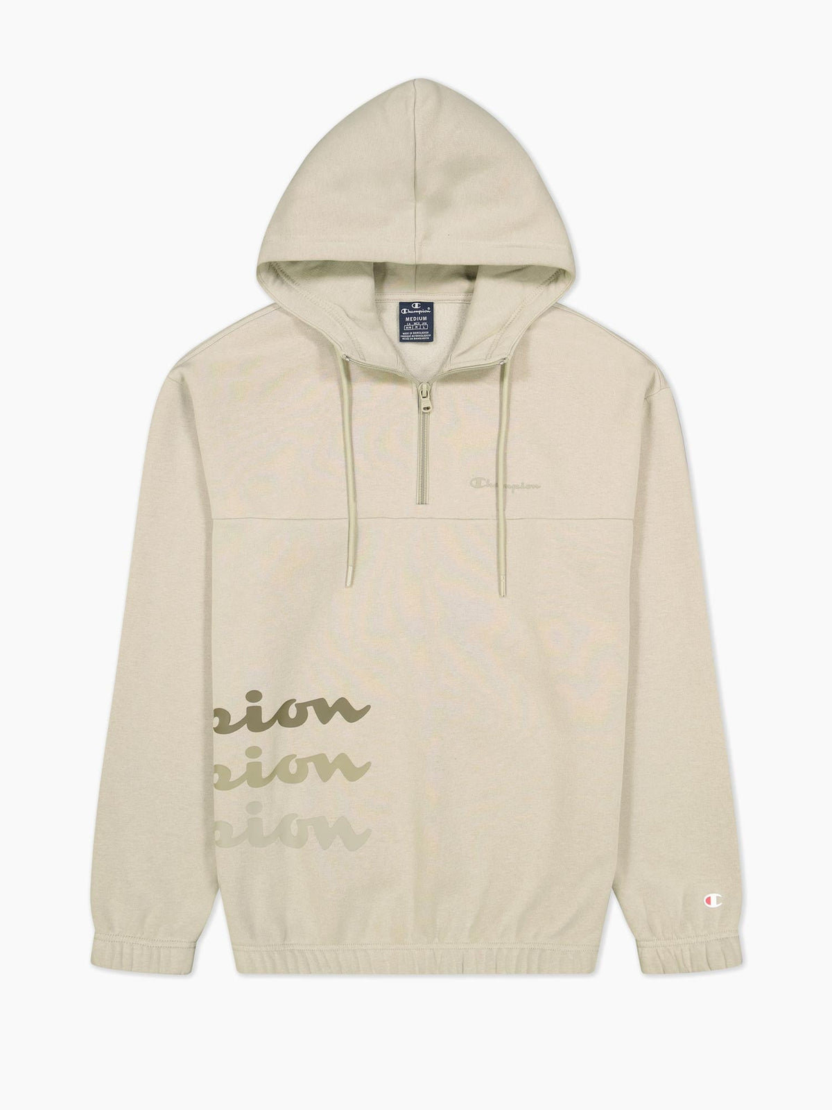 CHAMPION Суитшърт Hooded Half Zip Sweatshirt