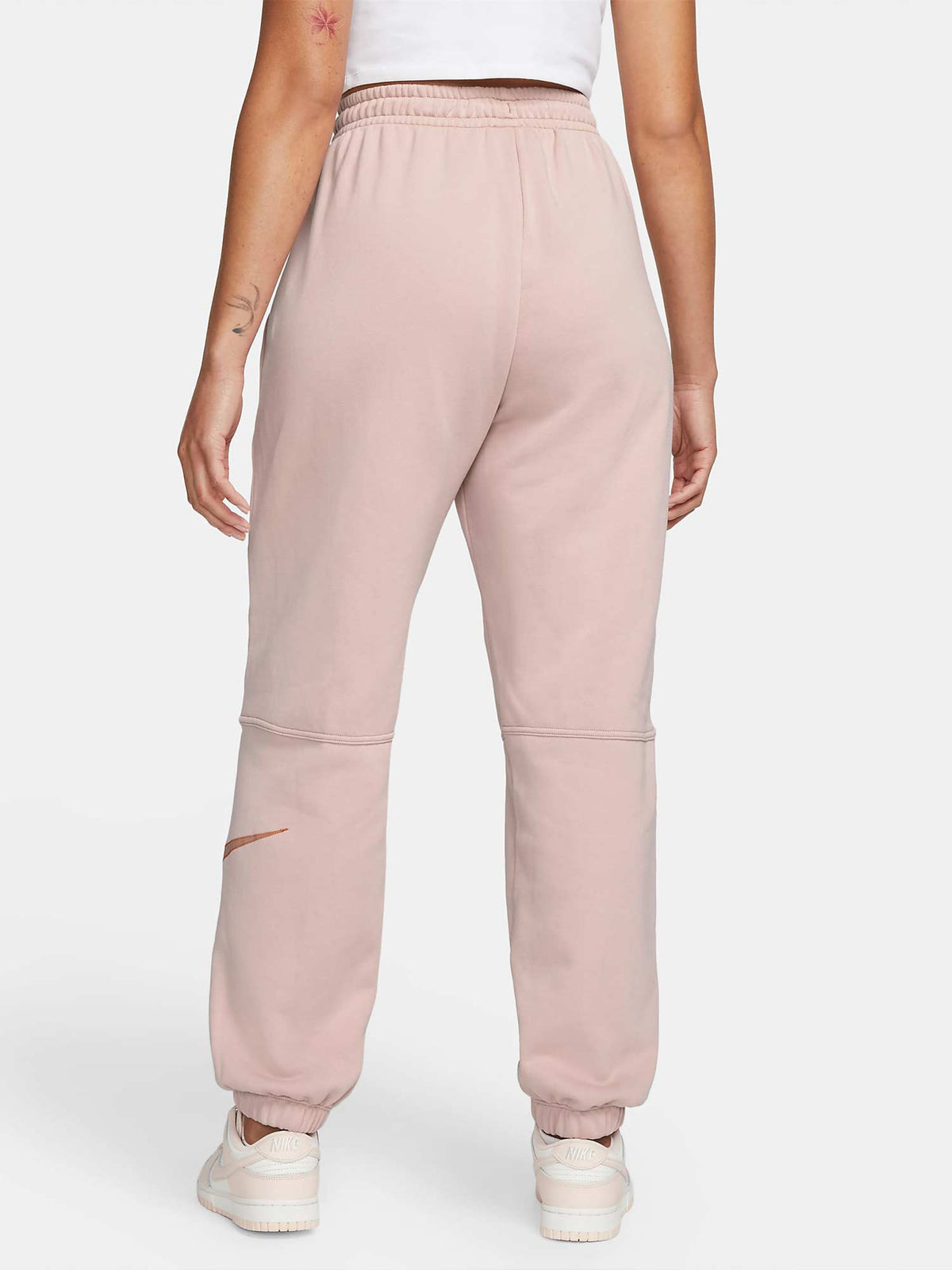 NIKE Спортно долнище W SWSH FLC HR