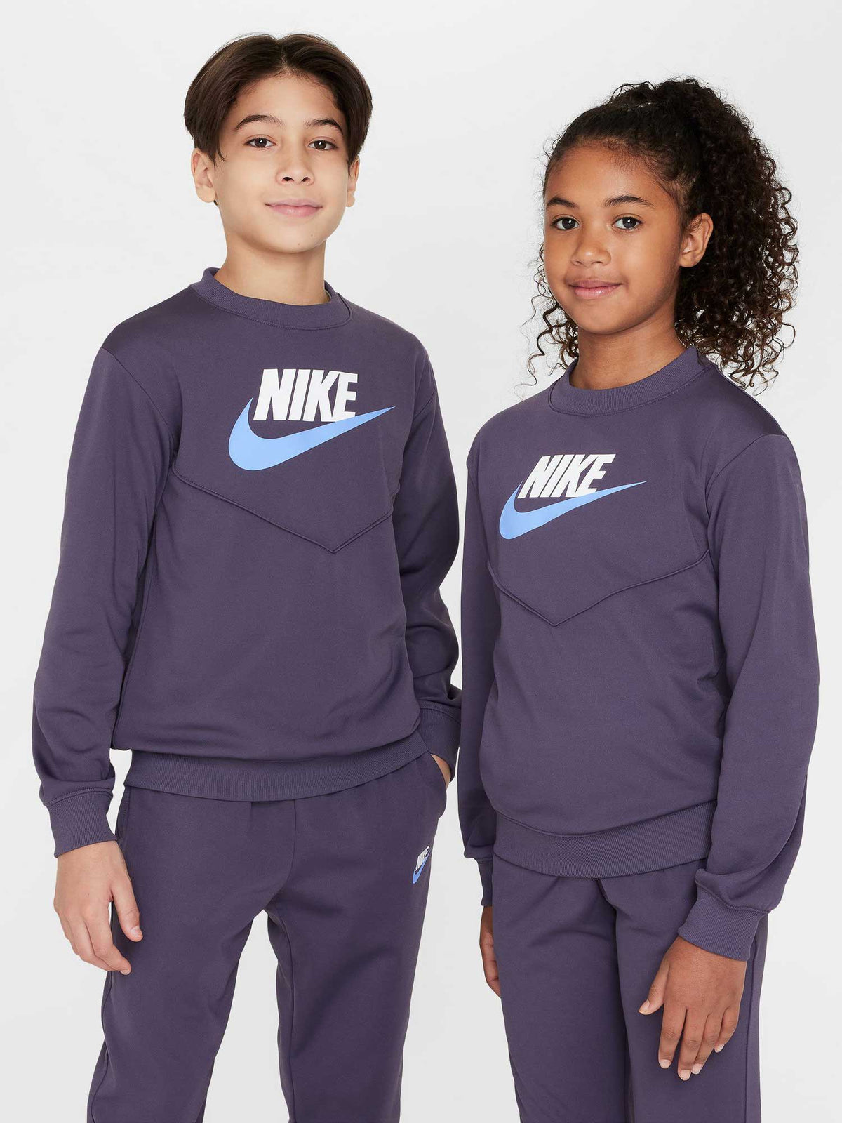 NIKE Спортен екип K NSW TRACKSUIT POLY CREW HBR