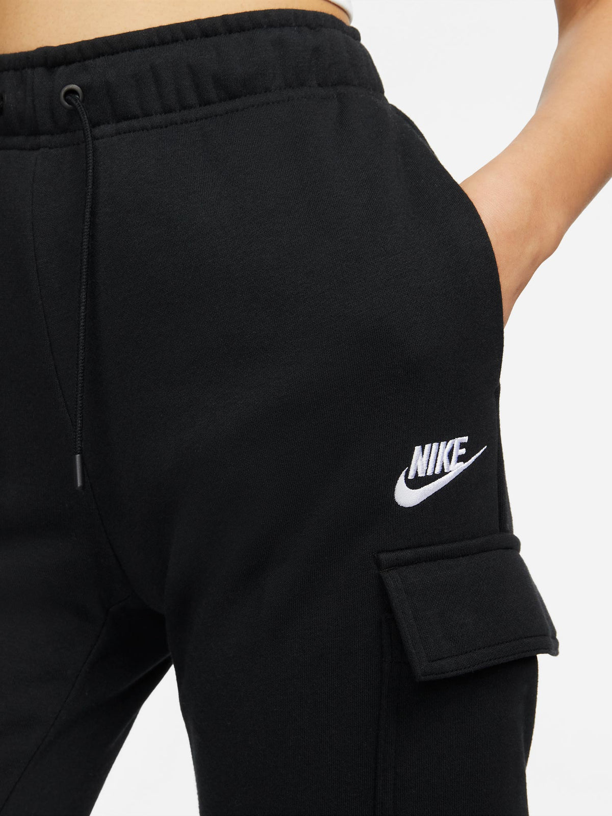 NIKE Спортно долнище ESSNTL FLC MR